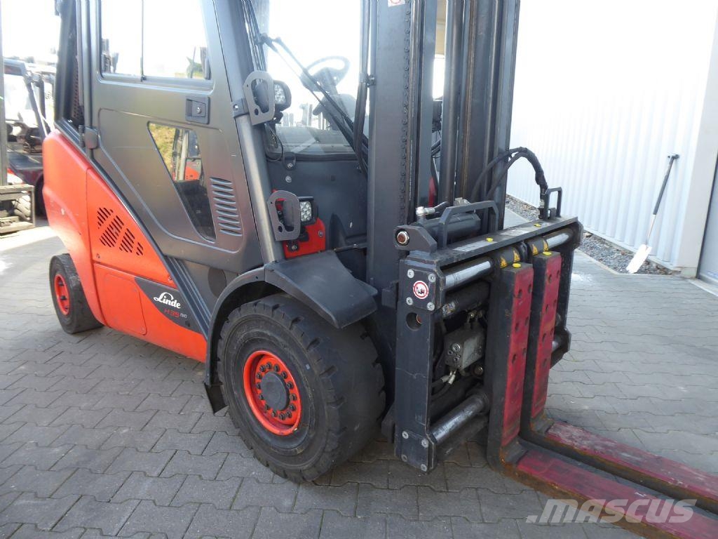 Linde H35T-02 Gázüzemű targoncák