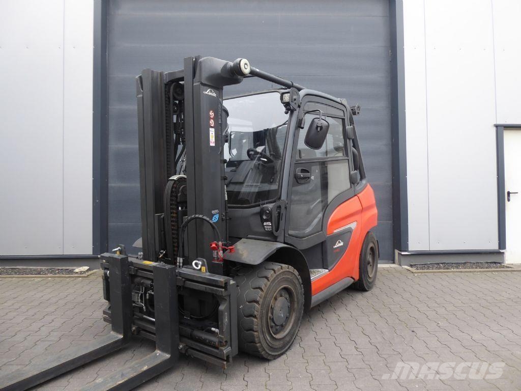 Linde H40D/600 디젤 지게차