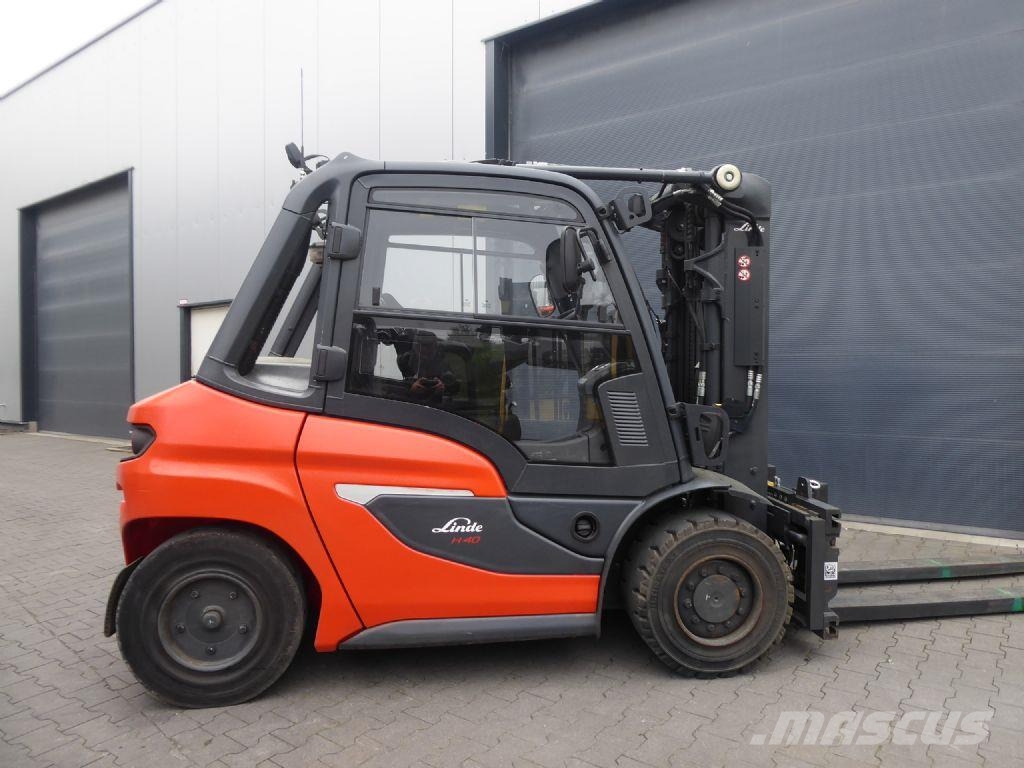 Linde H40D/600 디젤 지게차