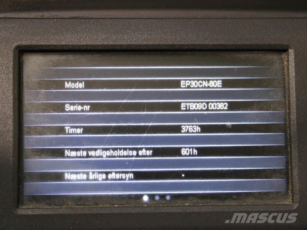 CAT EP 30 CN Elektriniai šakiniai krautuvai