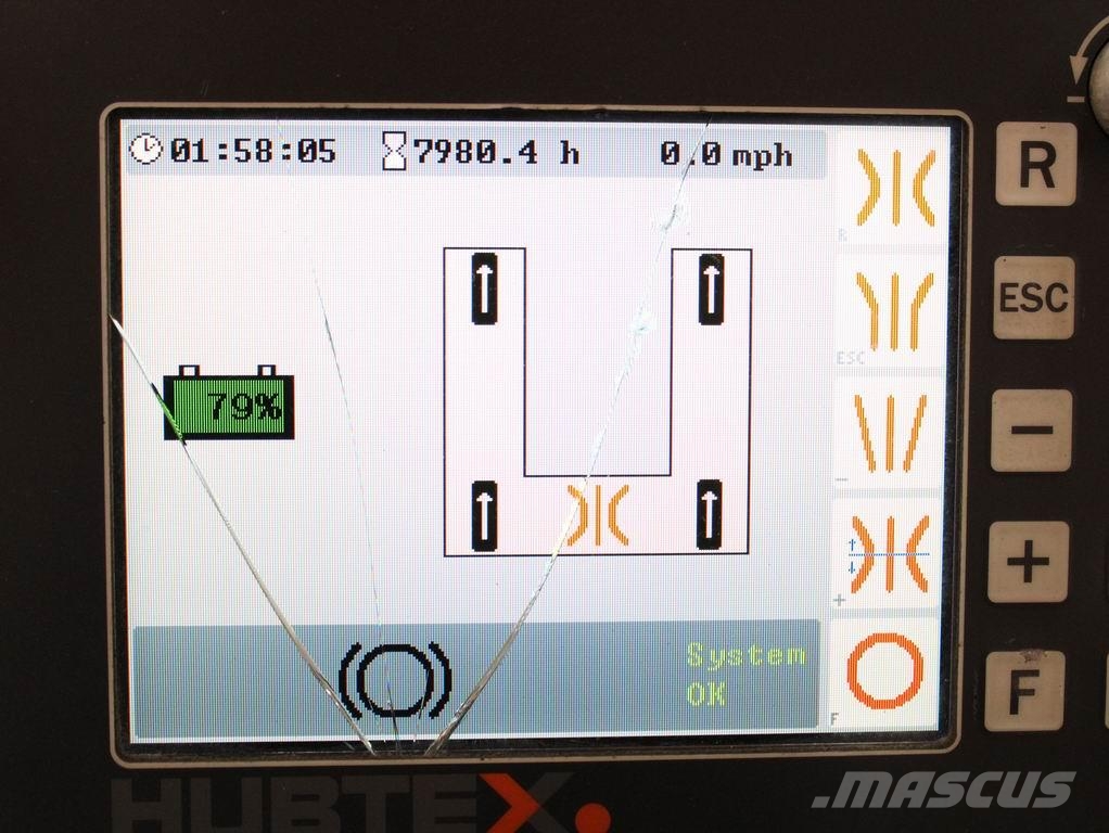 Hubtex MQ 40 Γερανοί πλευρικής φόρτωσης εμπορευματοκιβωτίων