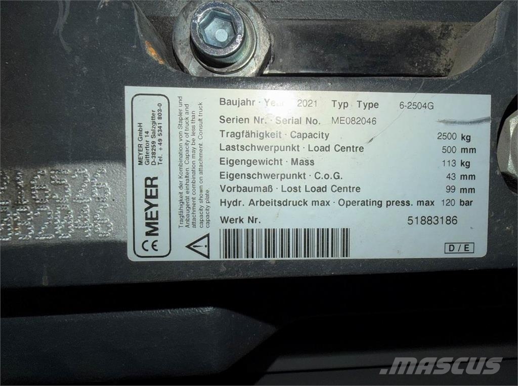 Jungheinrich ETV 320 SP ZVG115-500DZ Schubmaststapler