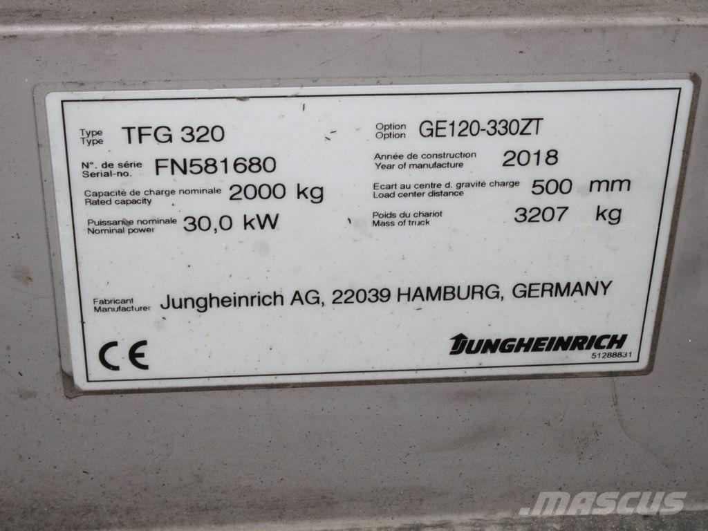 Jungheinrich TFG 320 G120-330ZT Камиони с АГУ