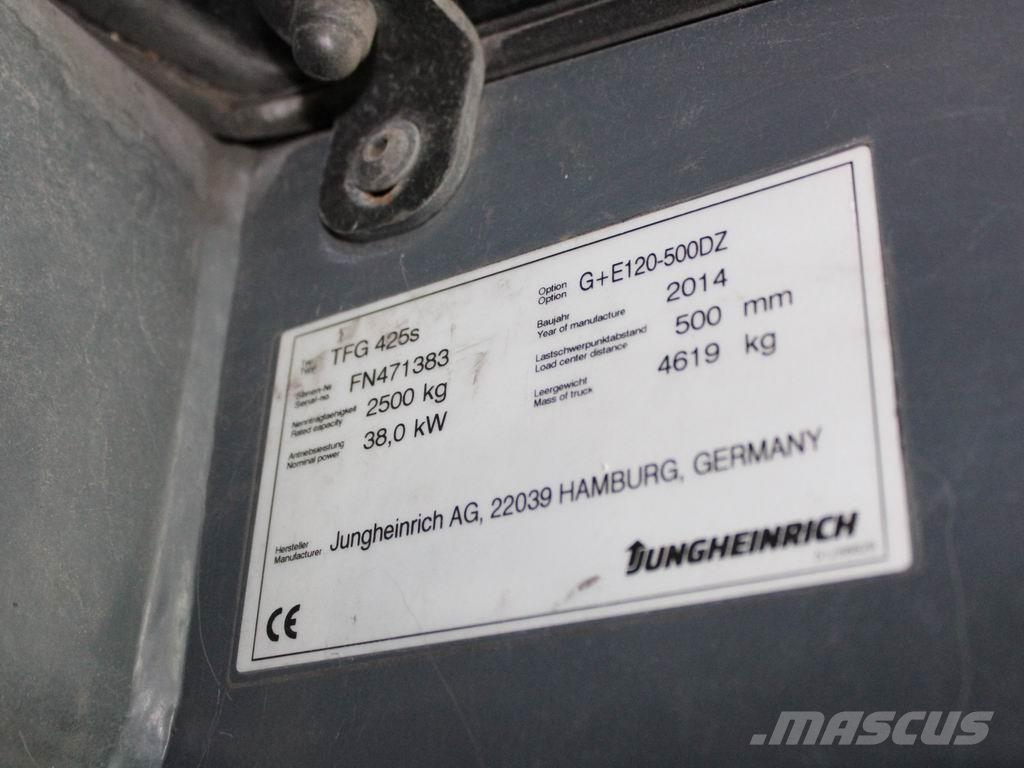 Jungheinrich TFG 425s G+E120-500DZ Gaasitõstukid