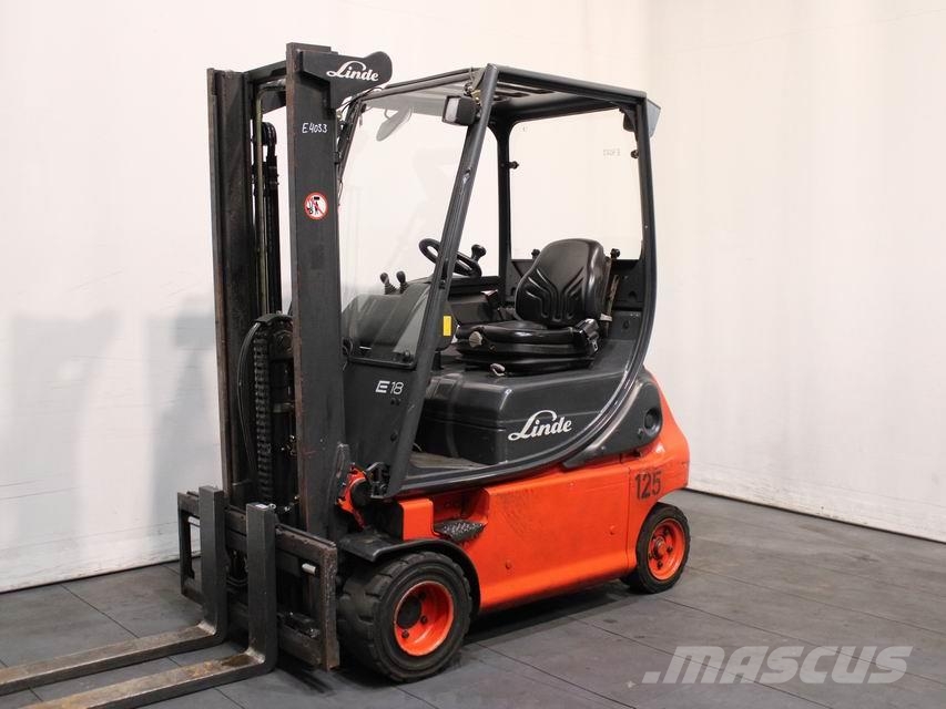 Linde E 18 P-02 335 电动叉车