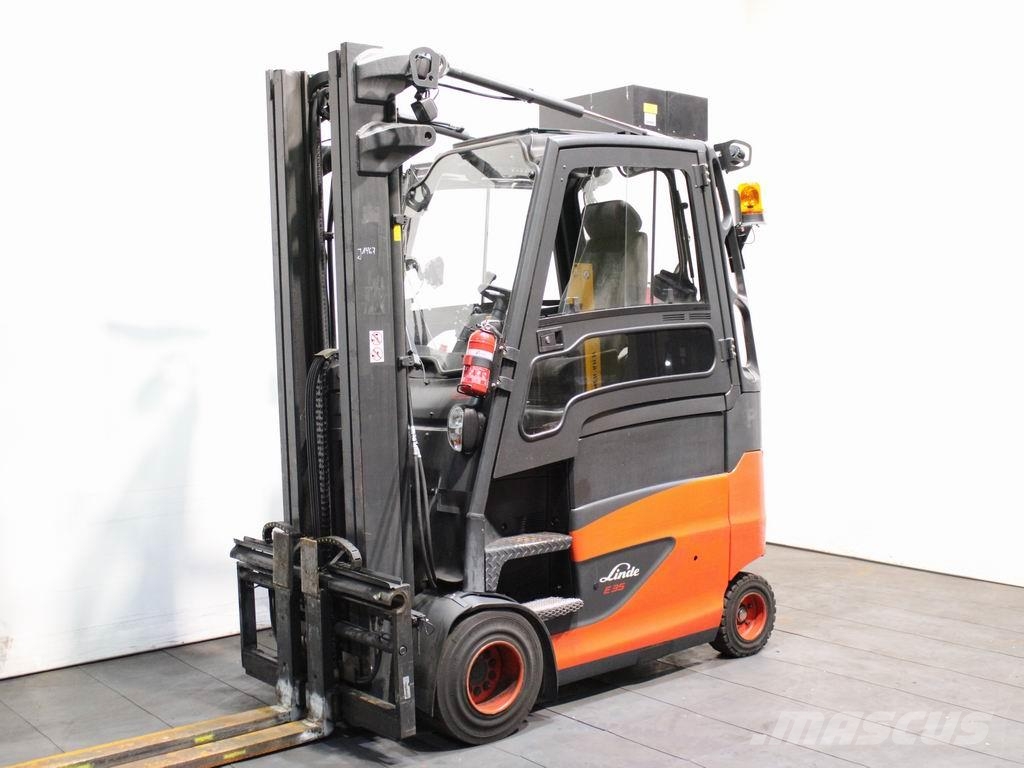 Linde E 35 HL-01 387 电动叉车