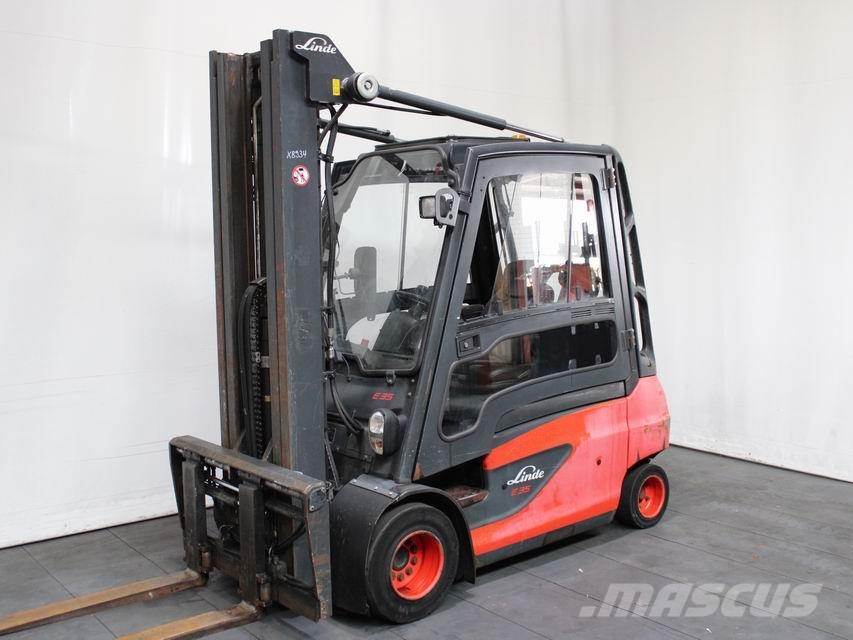 Linde E 35 L-01 387 电动叉车