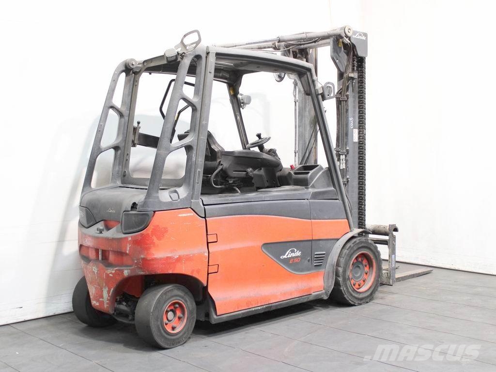 Linde E 50 HL-01 388 Stivuitor electric