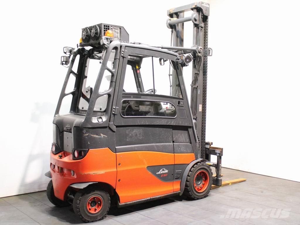 Linde E 50 HL-01/600 388 شاحنات ذات رافعات شوكية تعمل بالكهرباء