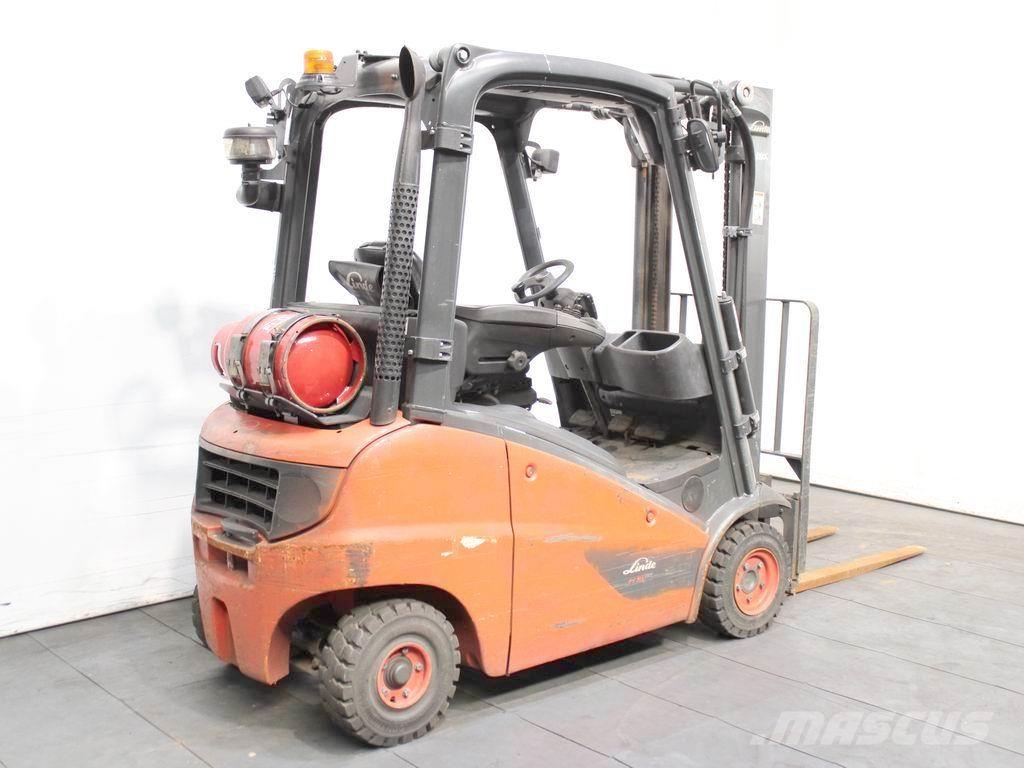 Linde H 16 T-01 391 天然气叉车