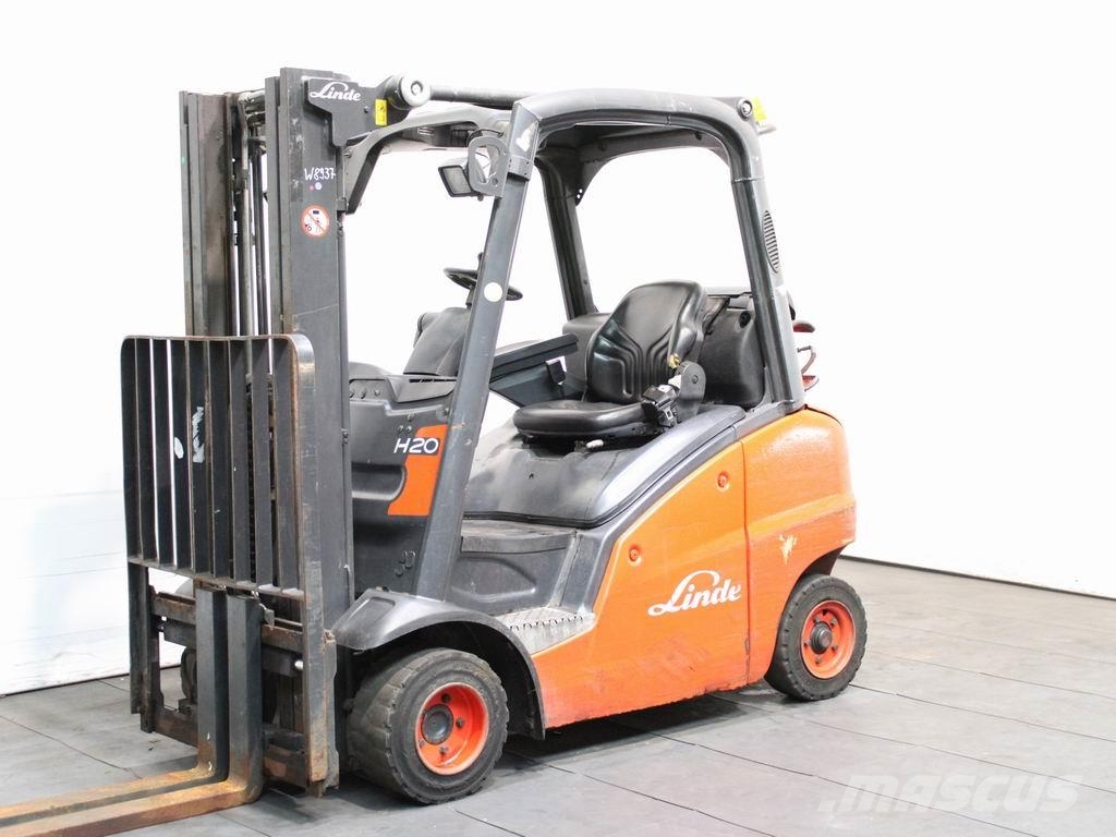 Linde H 20 T-01 391 Περονοφόρα ανυψωτικά κλαρκ με φυσικό αέριο LPG