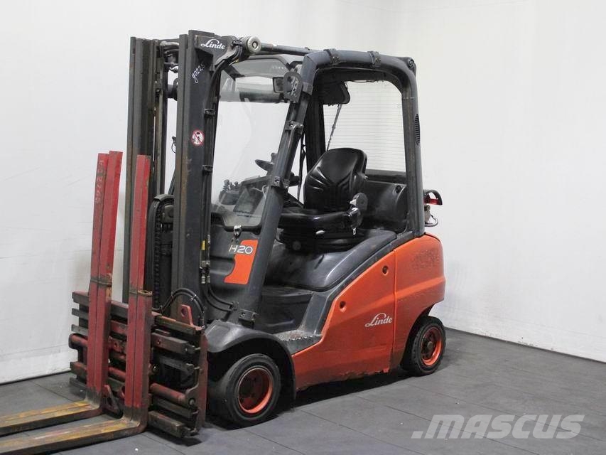 Linde H 20 T-01 391 Περονοφόρα ανυψωτικά κλαρκ με φυσικό αέριο LPG