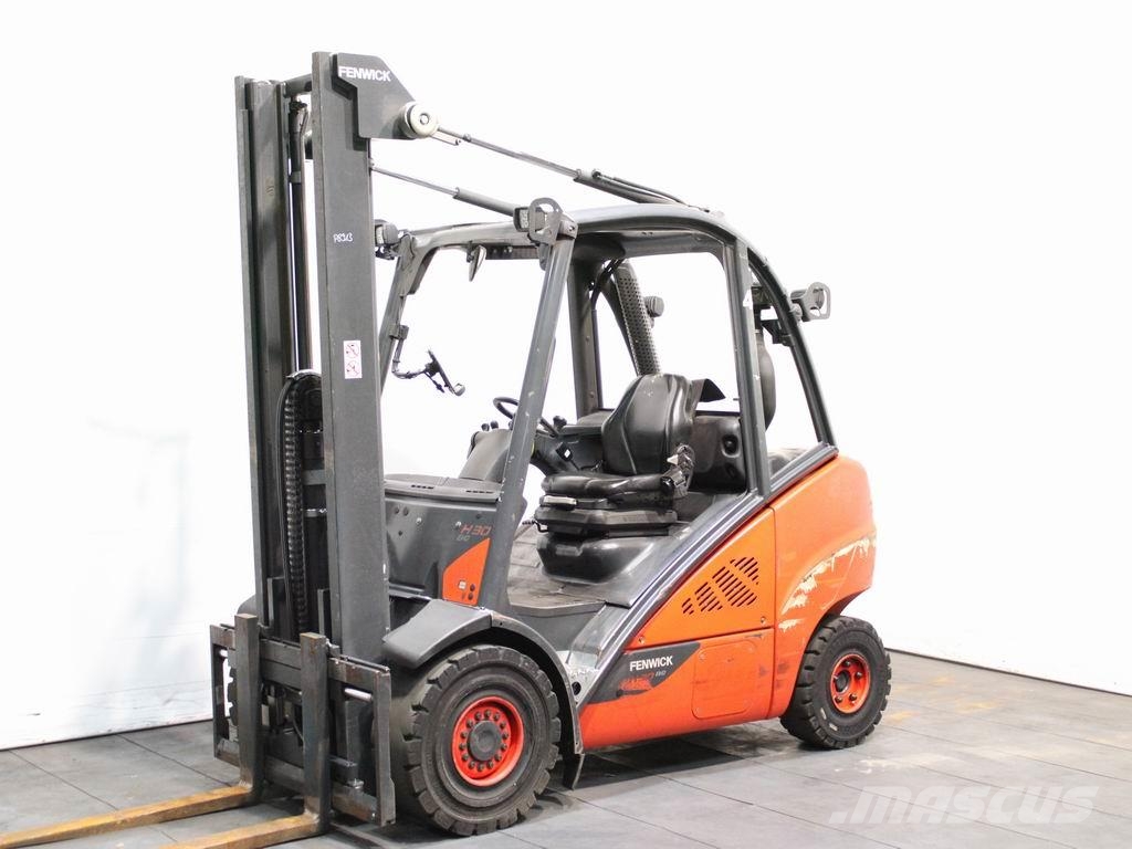 Linde H 30 D-02 393 디젤 지게차