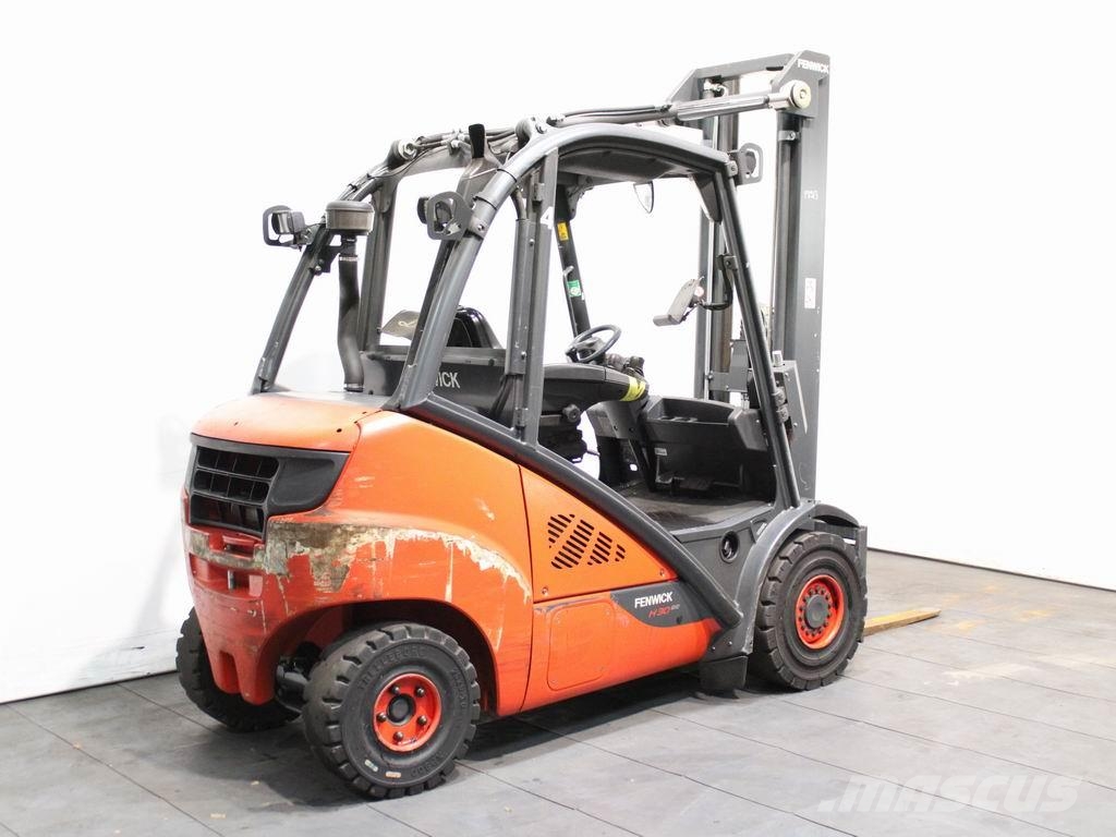 Linde H 30 D-02 393 디젤 지게차