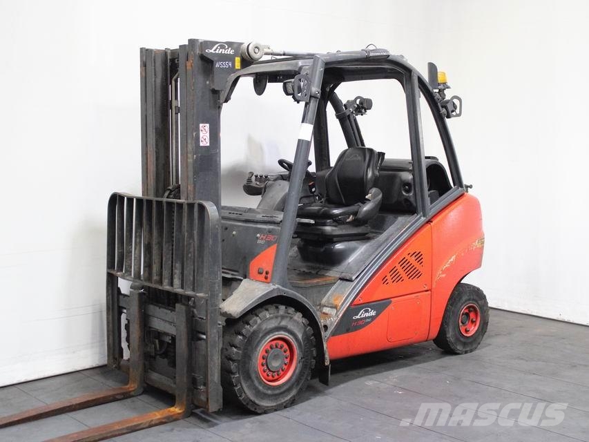 Linde H 30 T-02 393 Περονοφόρα ανυψωτικά κλαρκ με φυσικό αέριο LPG