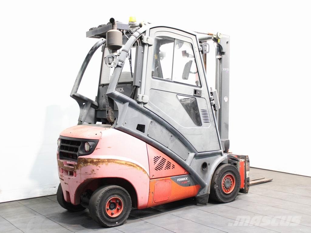 Linde H 35 D-02 393 GETR 디젤 지게차