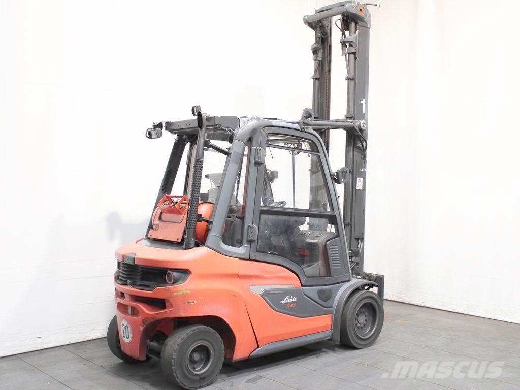 Linde H 35 T-01 1202 Plinski viličarji