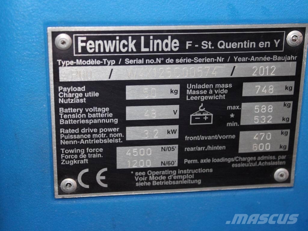 Linde P 60 Z 126 Vučna vozila