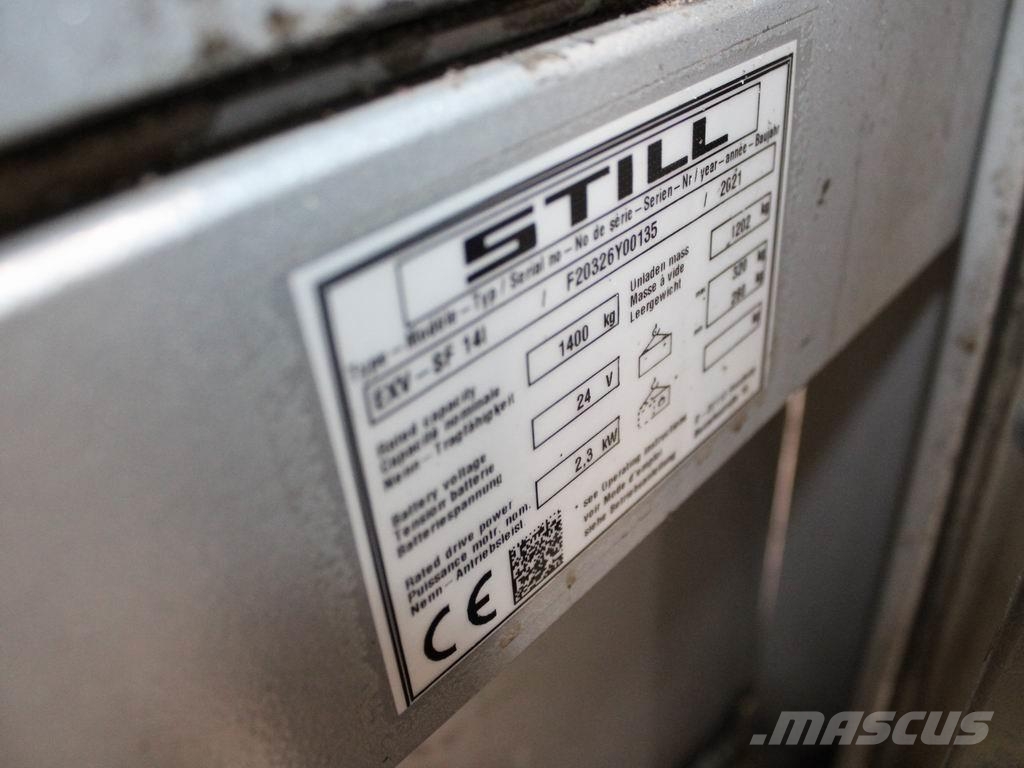Still EXV-SF 14 i Pedestrian stacker