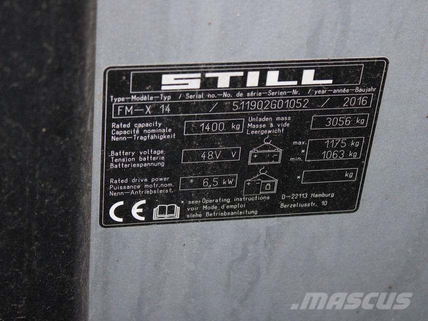 Still FM-X 14 리치 트럭