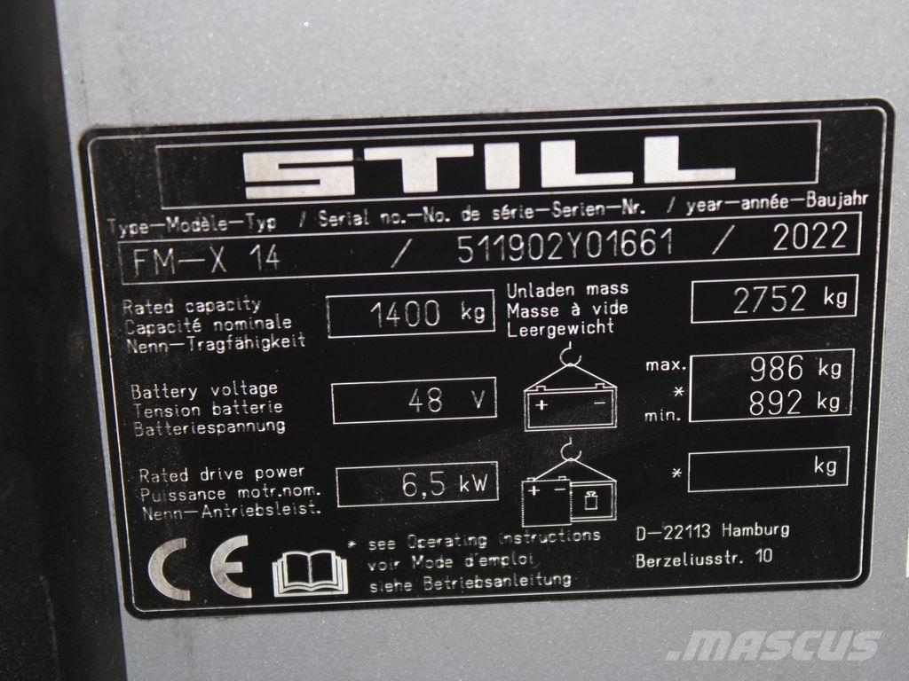 Still FM-X 14 Lielaugstuma pārvadātājs