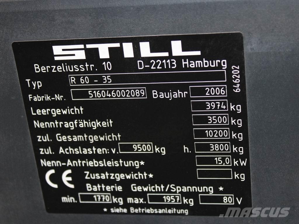 Still R 60-35 6046 Sähkötrukit