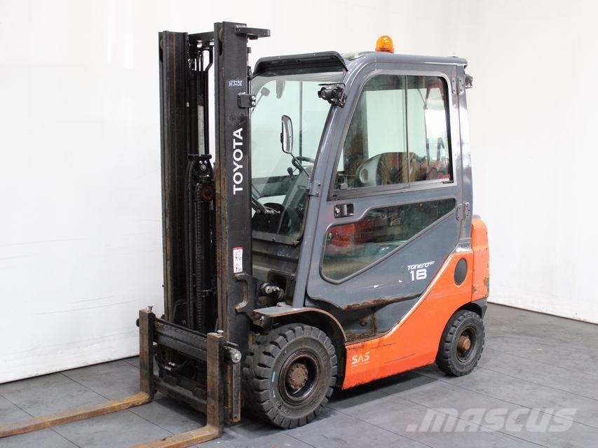 Toyota 06-8 FG 18 F Wózki LPG