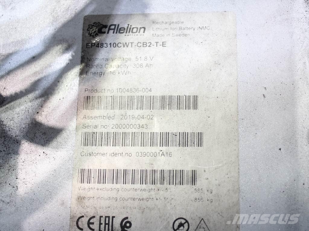 Toyota 8 FBEK 16 T Electric forklifts