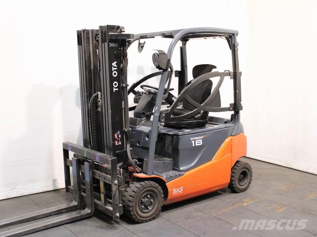 Toyota 8 FBM 18 T Electric forklifts