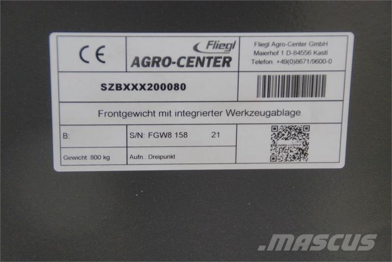 Fliegl 1000 KG Front weights