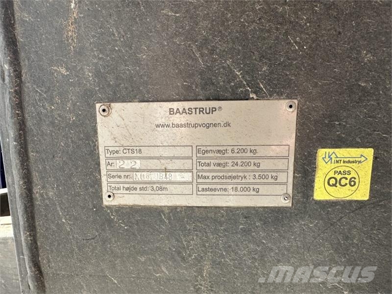 Baastrup CTS 18 New Line Tipper trucks