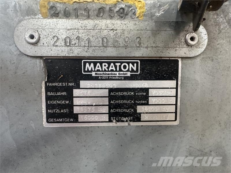  Maraton 16 Ton مقطورات قلابة