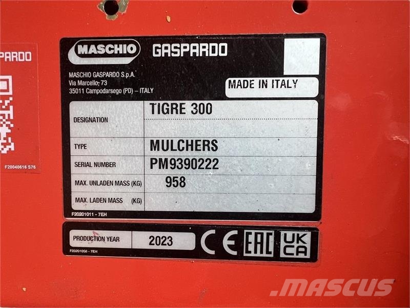 Maschio Tigre 300 Pļaujmašīnas
