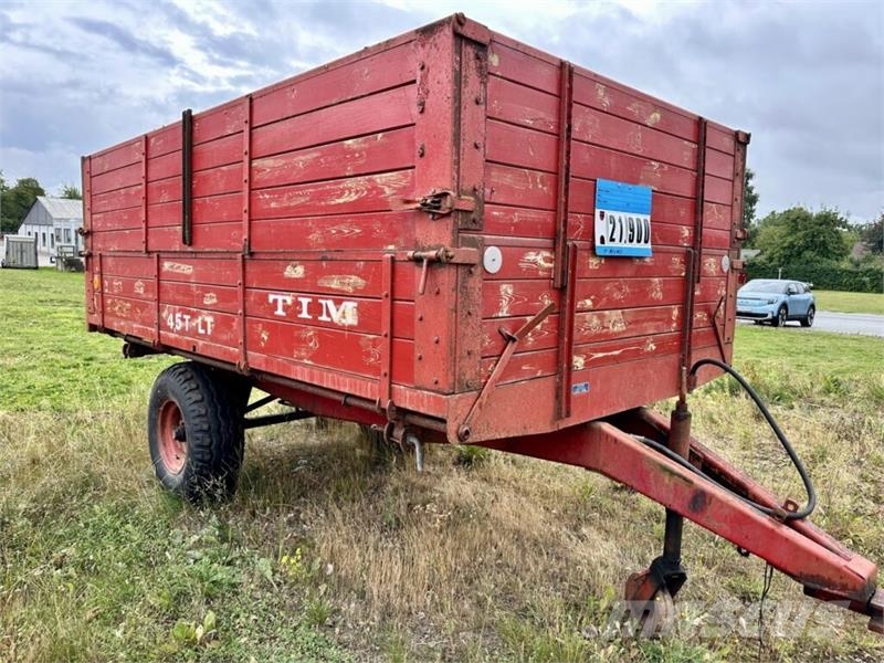 Tim 4,5 toms Kippiperävaunut