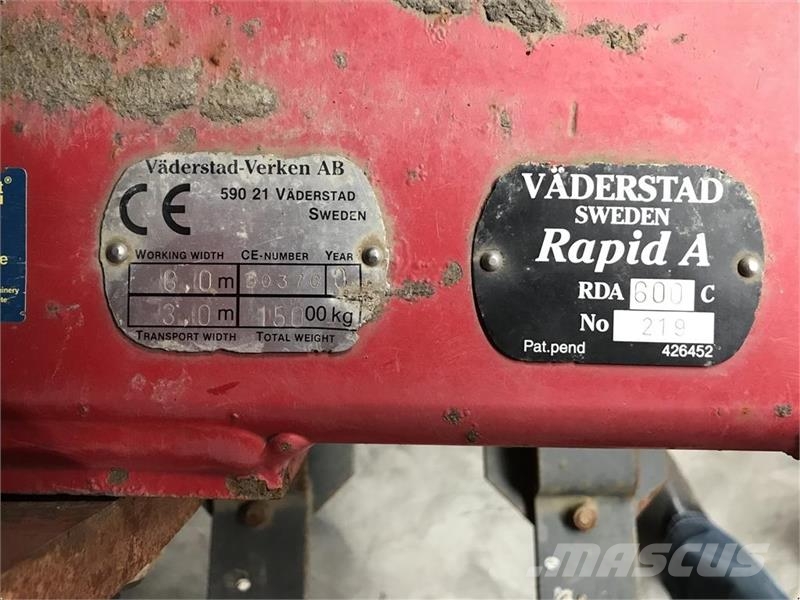 Väderstad RAPID RDA 600 Mechanické secí stroje