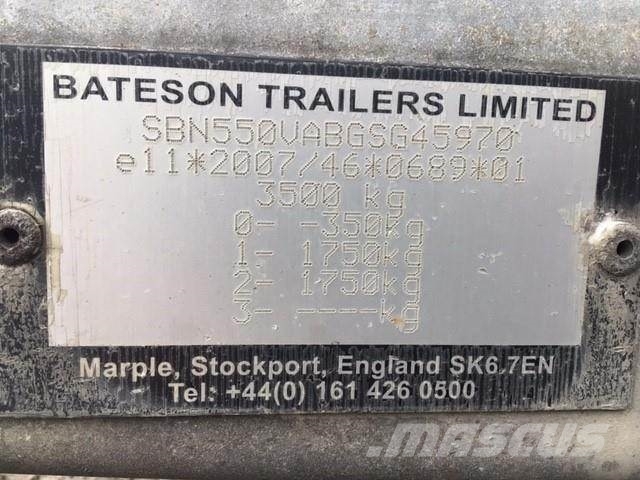 MISCELLANEOUS BATESON 550V 動物運輸拖車