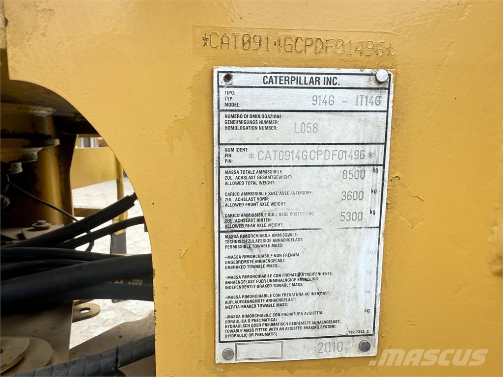 CAT 914G Carregadeiras de rodas