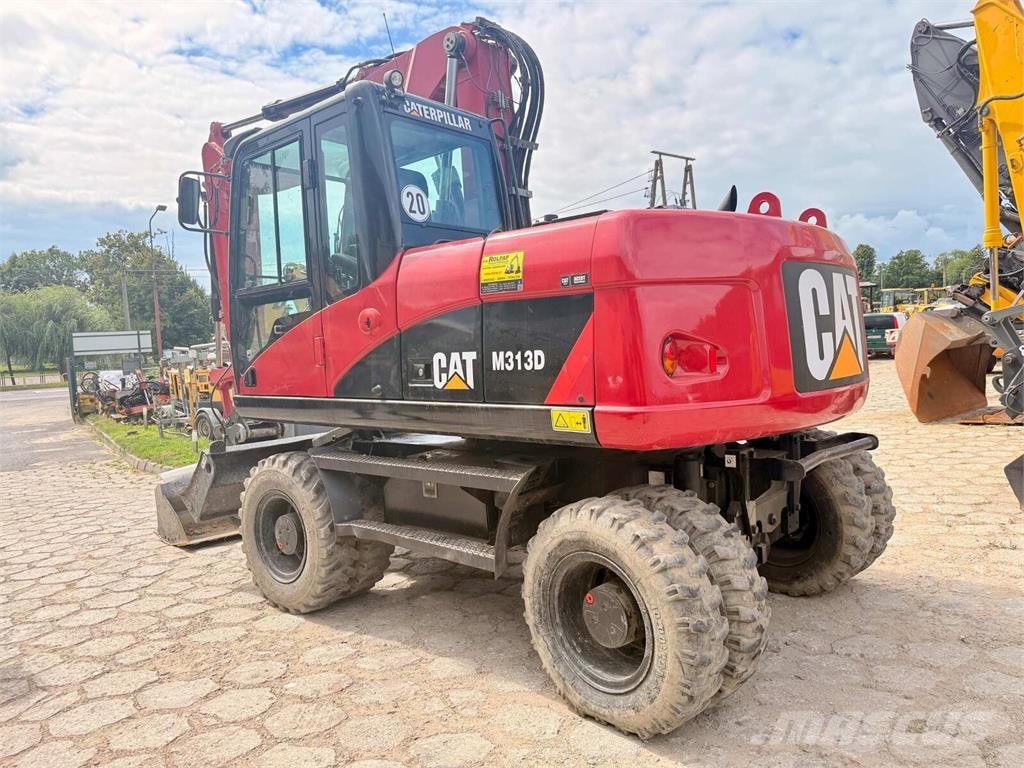 CAT M313D Ratiniai ekskavatoriai