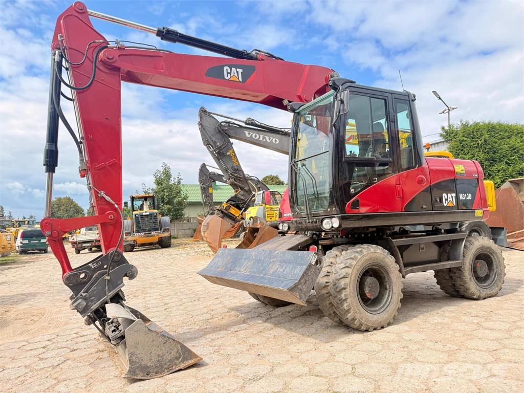 CAT M313D Ratiniai ekskavatoriai