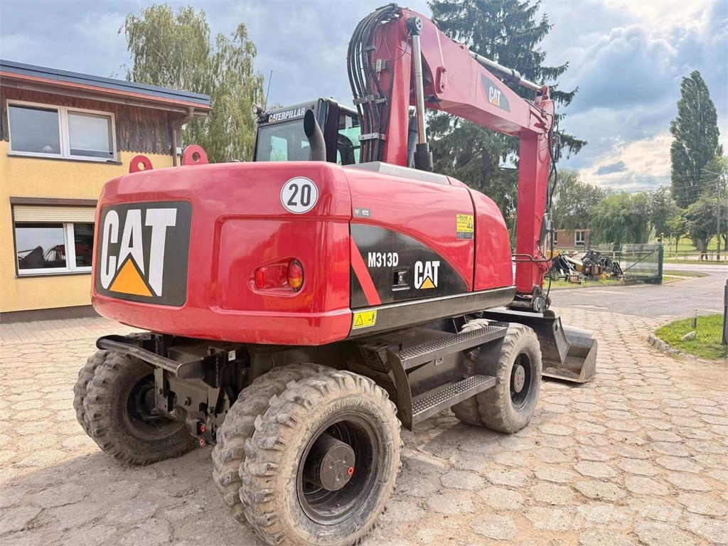 CAT M313D Ratiniai ekskavatoriai