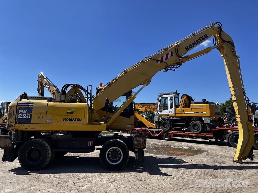 Komatsu PW220MH MH Koparki przeładunkowe