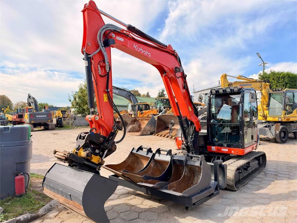 Kubota KX080-04 Малые экскаваторы 7т-12т