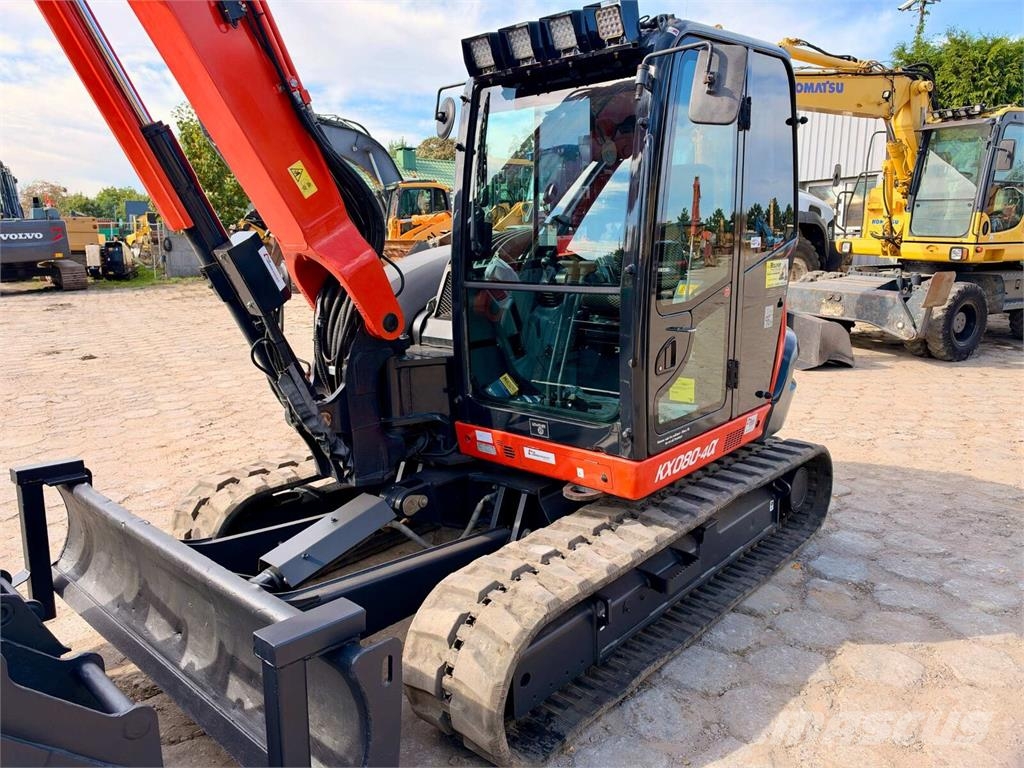 Kubota KX080-04 Малые экскаваторы 7т-12т