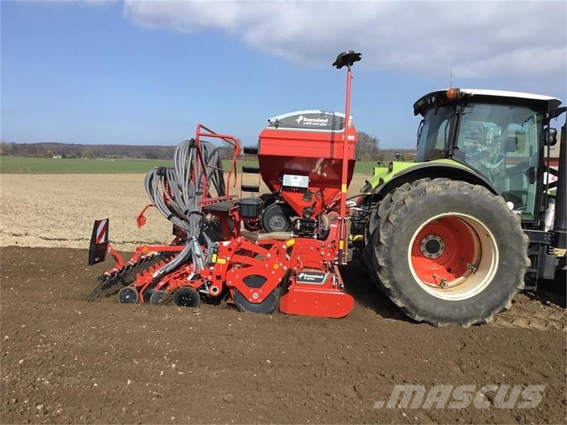Kverneland E-Drill MAXI PLUS 4m kombination med gødningsplace Sembradoras combinadas