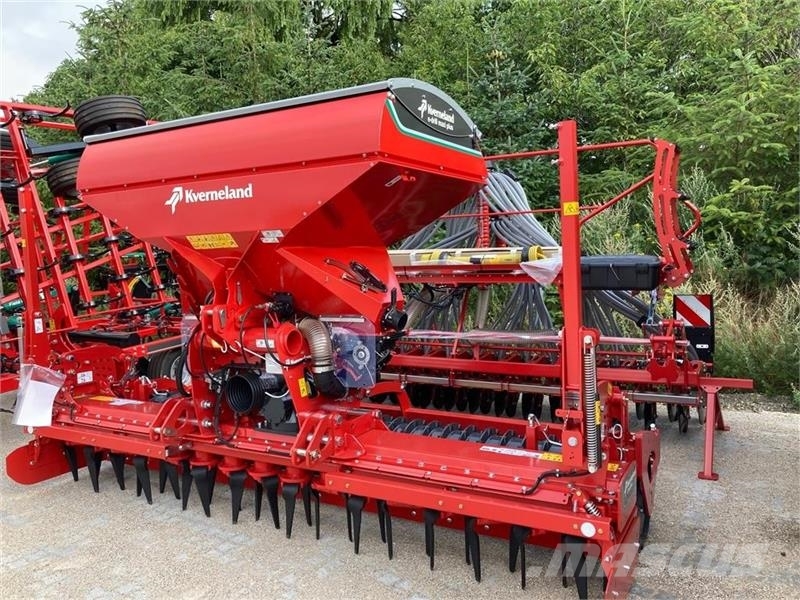 Kverneland E-Drill MAXI PLUS 4m kombination med gødningsplace Sembradoras combinadas