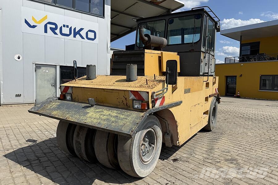 Hamm GRW 15 Rodillos sobre neumáticos
