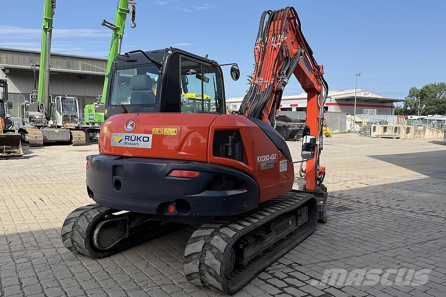 Kubota KX080 - 4alpha2 mit OQ60-5 معدات البناء - غير ذلك