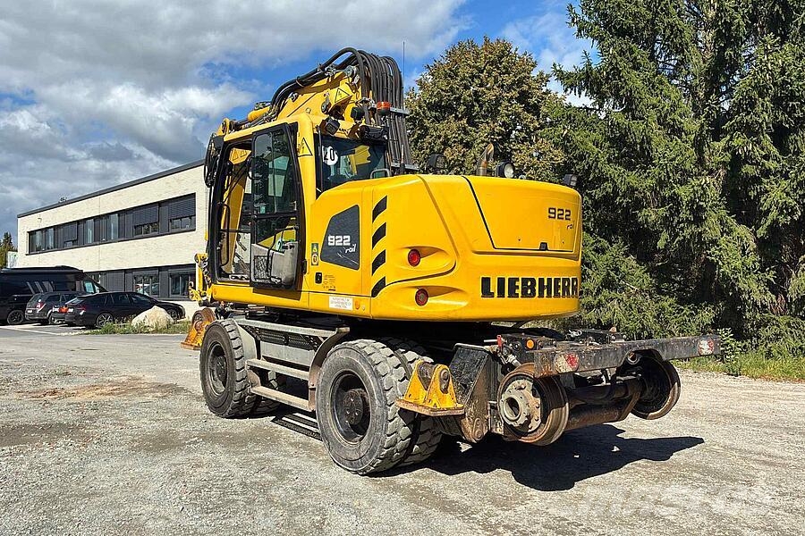 Liebherr A 922 Rail Litronic  휠 굴삭기