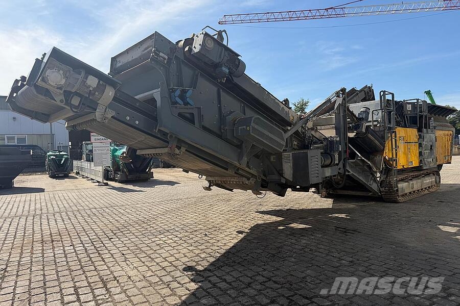Rubble Master RM 120GO! + MS 125GO! Zeefinstallatie