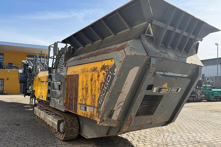 Rubble Master RM 120GO! + MS 125GO! Zeefinstallatie